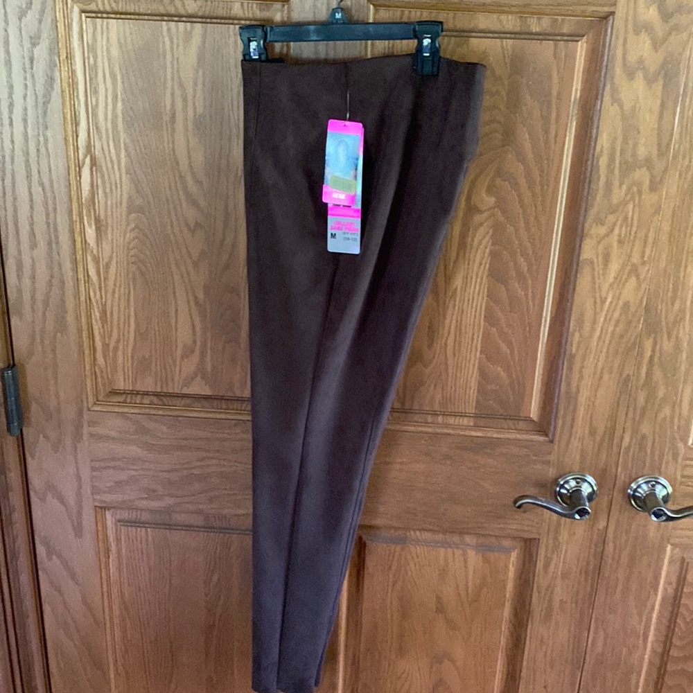 Nygard Luxe brown suede pants